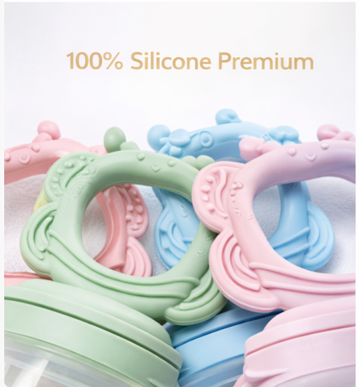 Grignoteuse Bébé en Silicone sans BPA