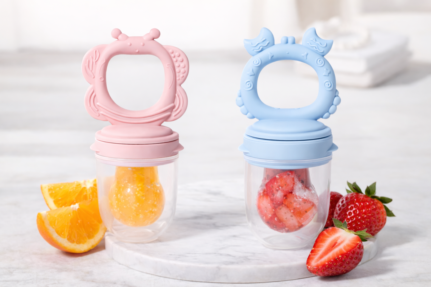 Grignoteuse Bébé en Silicone sans BPA