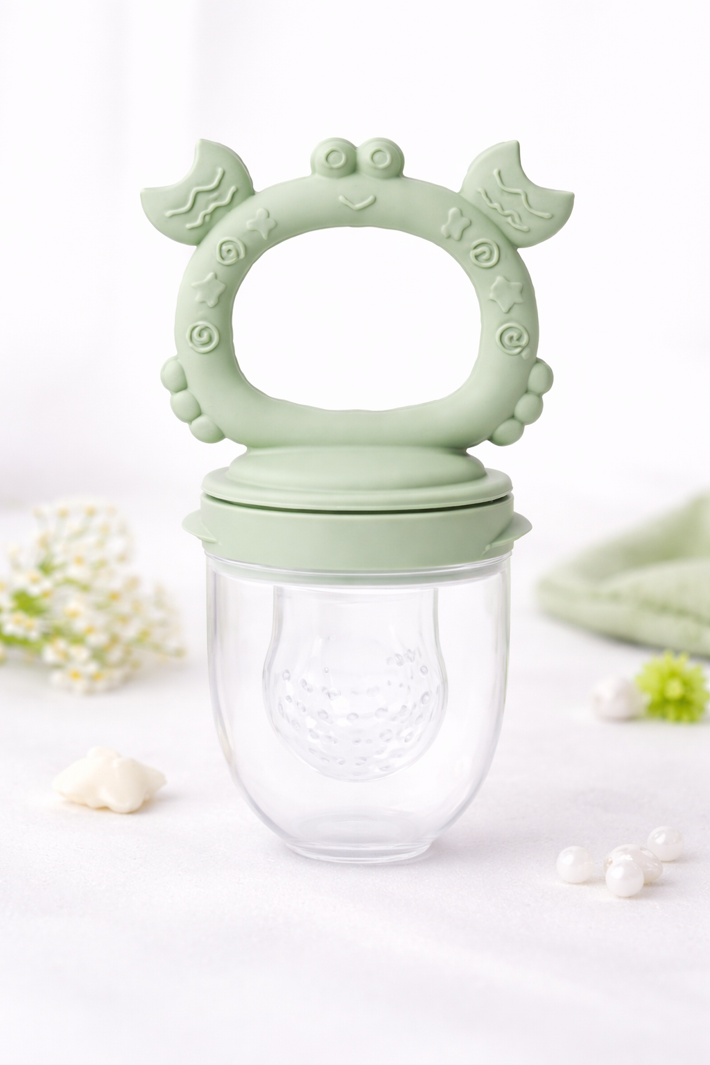 Grignoteuse Bébé en Silicone sans BPA