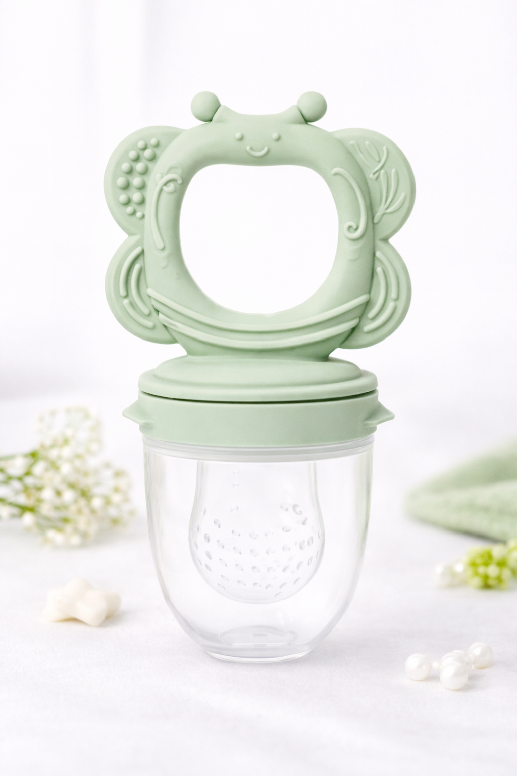 Grignoteuse Bébé en Silicone sans BPA