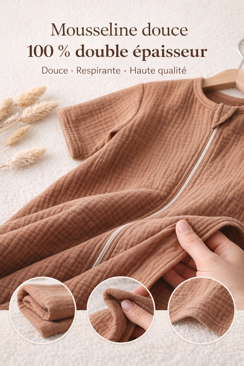 Gigoteuse en mousseline